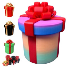 Desktop Ornaments,Annoying Nested Screw Box 10 Layer Reusable Prank For And Small Funny Puzzle Box For Birthday Christmas