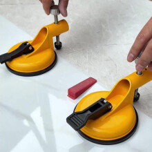 2026 New Adjustable Height Setter,Professional Countertop Leveling Tool, Gap Adjustment Kit Rubber For Stone Slab Installation & Repair (Yellow)