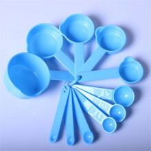 Ensemble de 11 cuillères doseuses en plastique Yoloke avec graduations claires, de 1/4 c. à 1 tasse, pour la pâtisserie et la cuisine, facile à