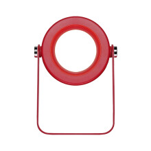 Lampe lanterne rechargeable à poignée en bois, intensité variable sur 3 niveaux,