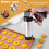 Professional Churro Maker Machine with 16 Discs & 8 Nozzles Cookie Press 7