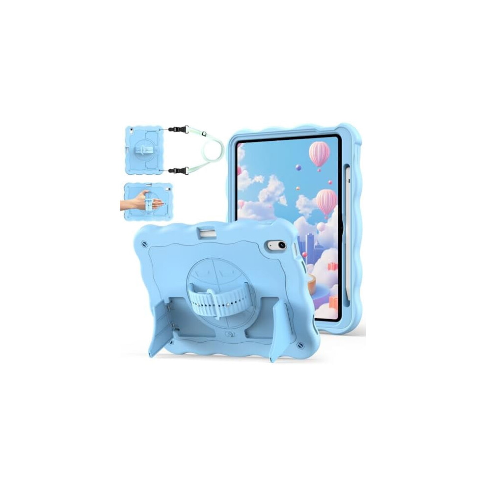 Ipad Case Heavy Duty Shockproof With Pencil Holder And 968604331374