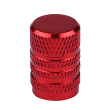 Universal Tire Valve Stem Caps, Anodized Aluminum Air Valve Covers for Cars, Trucks, SUVs, and Bikes