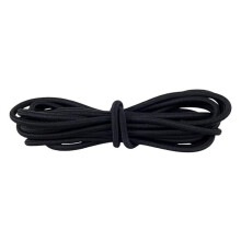 5/16" x 30ft Marine Bungee Cord, UV-Black, Heavy-Duty Rubber/Polyester, Weather-Resistant, Secure Knotting
