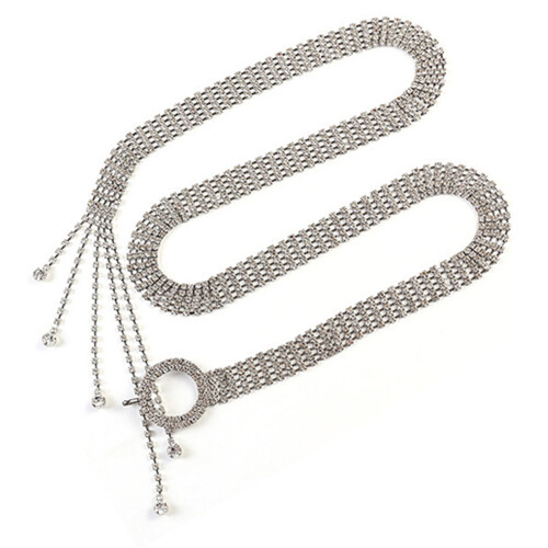 Ceinture à strass pour jeans et robes