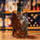 Whiskykaraffe in Wolfsform – Premium-Glas, 750 ml 5