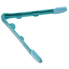 Ergonomic Pet Eye Comb Sky Blue Small Lightweight Grooming Brush for