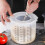 Pichet doseur de 2,5 L avec poignée et double graduation 3