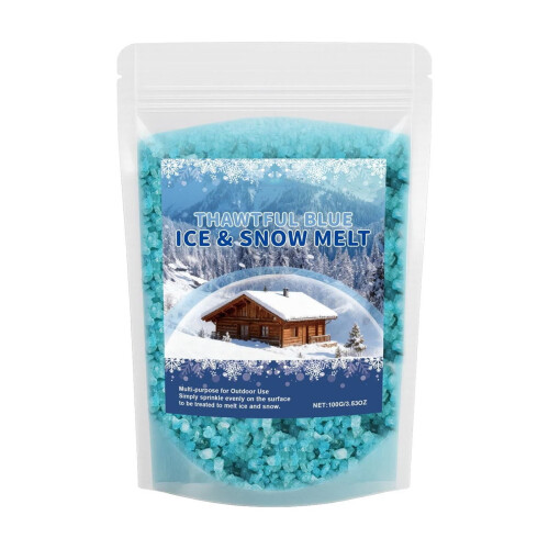 Blaues Granulat-Eisschmelzsalz, 25 Pfund 1
