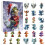 Calendrier de l'Avent Dragon – 24 décorations en acrylique 1