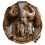 Pull-over à demi-zip, style mythologie nordique, poids moyen 2
