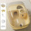 Gaiola transparente para hamster com roda e bebedouro. 1