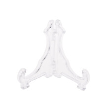 Easel Stand Clear Mini Coin Display Holder for Displaying Pocket Watches Capsules Challenge Medals Home Decoration