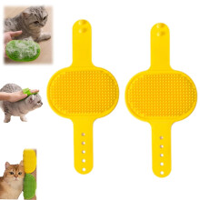 Silicone Cat Grooming Strap Pad – Adjustable Self-Groomer Brush & Massager for Climbing Frames, Table Legs; Compatible with Cats