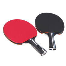 Hoch elastischer Horizontaler Tischtennisracket-Set, 2 Stück + 3 Bälle