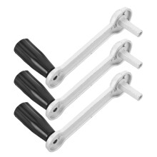 Manivelle pour parasol d'extérieur – Argent, lot de 3