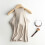 Women's cotton tank top with built-in bra 7