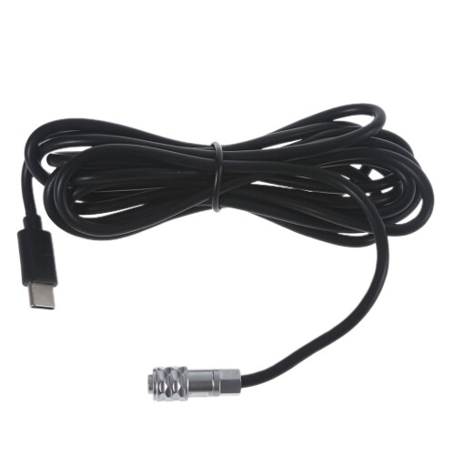 Professionelt USB C Type-C PD til WEIPU tobenet strømkabel til Blackmagic