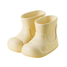 Toddler Rain Boots, Lightweight Comfortable Outdoor Play Shoes for Kids to Youth Sizes,Toddler Boots,Z04 White,2-3 Years