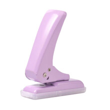 Single Hole Punch Paper Puncher Handheld Lever Design for Cardboard Home Classroom Use