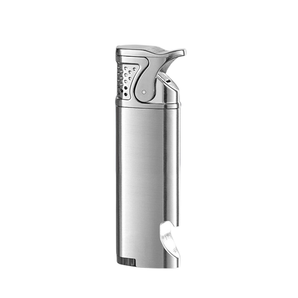 Red Mini Torch Butane Lighter Windproof Flame Lantern Portable Metal Gas Refillable