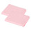 Cotton Percale Nap Mat Sheets 24x48x4 inch 2-pack Pink 1