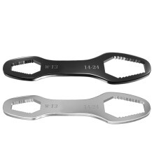 2Pcs Multifunction Universally Wrench Tool Set Adjustable from 8-24 mm for Auto Repair Motorcycle Bicycles Adjustments