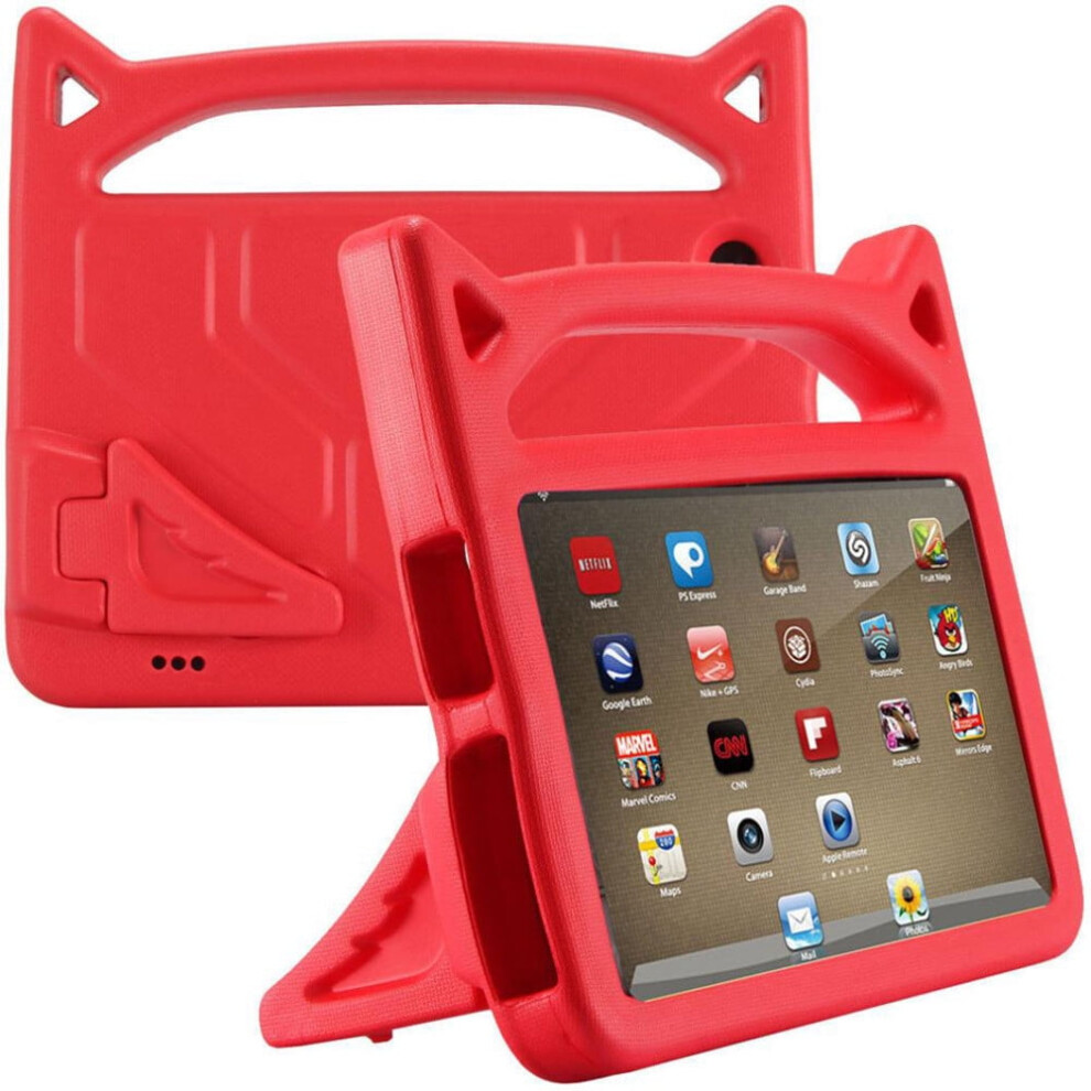 For Amazon Kindle Fire Hd 8 2018 8Th Gen Kids Safe Eva Rubber Handle Stand Case 9152228403574