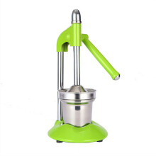 Stainless Steel Manual Juicer Hand Press, Heavy Duty Countertop Squeezer for Lemon Lime Grapefruit Pomegranate