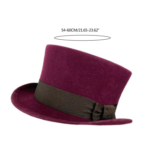 Καπέλο Fedora με μαύρο κοντό γείσο και επίπεδη κορυφή, δώρο έκπληξη για τον φίλο, τον 2