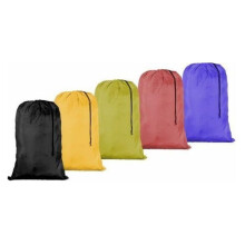 Large 30 X 40 Inch Heavy Duty Nylon Laundry Bag with Drawstring Slip Lock Closure, Set of 12!!! Assorted Colors and Designs