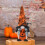 Halloween-tonttu noidanhatulla, 13 tuuman kangaskoriste 2