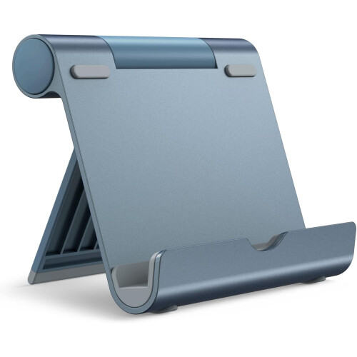Ρυθμιζόμενη πτυσσόμενη βάση tablet για iPad/iPad Pro/Air/Mini, Galaxy Tab A8/A7Lite/S8/S7, Kindle, τηλέφωνα