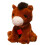 Peluche de caballo de pie, 26 cm 1