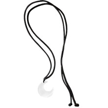 YIEMEEN Mode Halskärande Hänge Halsband Justerbart Svart Rep Choker Smycken