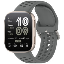 Bip6 Ersättningsarmband Mjukt silikonarmband Kompatibelt med Smartwatch Andningsbart Hållbart Klocktillbehör