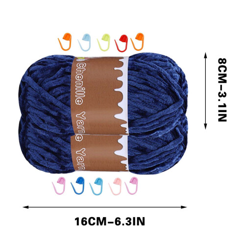 Handgewebtes Häkelgarn, samtweich zum Stricken, DIY2Balls 1