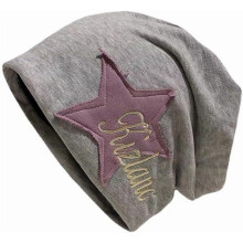 Gorro folgado Y2K com estrela, estilo grunge, acessório para o inverno, gorro de tricô retrô para homens e mulheres.