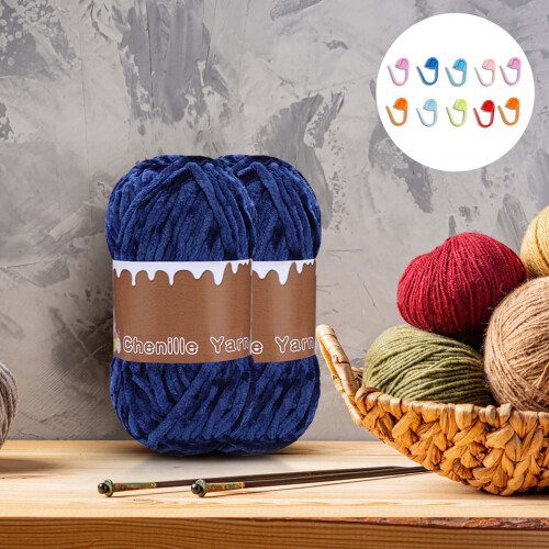 Handgewebtes Häkelgarn, samtweich zum Stricken, DIY2Balls 2
