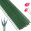 100 unidades de arame floral verde escuro de 14 polegadas (35,5 cm) e calibre 2 1