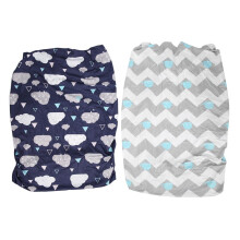 Baby Changing Pad Cover Set – 2 Pack, Soft & Breathable, Elastic French‑Seam Design, Washable, Free Size, Ideal for Diaper Changing Tables