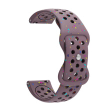 Armbandsremmar för klocka 18mm/20mm/22mm snabbkoppling klocka svettåliga armband ersättning silikon