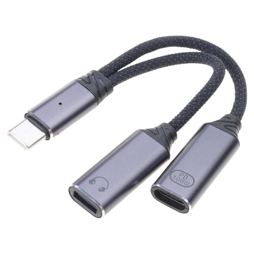 USB C til Type C Adapter Type C Han til Type C Hun Stik til Mobiltelefon