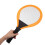 2 stk. badmintonracketer for barn, oransje plast, ovalt hode 5