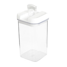 Boîtes à céréales FreshKeeper – Bacs de rangement incassables, transparents et hermétiques en plastique avec couvercles, compatibles avec