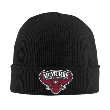 Mcmurry University Beanie Hat pro muže a ženy Zimní teplé čepice Pletená volná silná čepice s lebkou