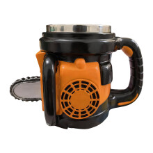 Kettensägenbecher aus Kunstharz, 400 ml