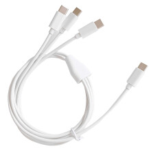 3-in-1-Multiladekabel mit Typ-C-Stecker, Mehrfachkabel, Adapterkabel und Datenübertragungskabel für Smartphones