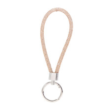 Glitter Keychain Wrist Straps Cord Bling Cellphone Lanyard Anti-lost Rope Car Keychain Wallet Decorations
