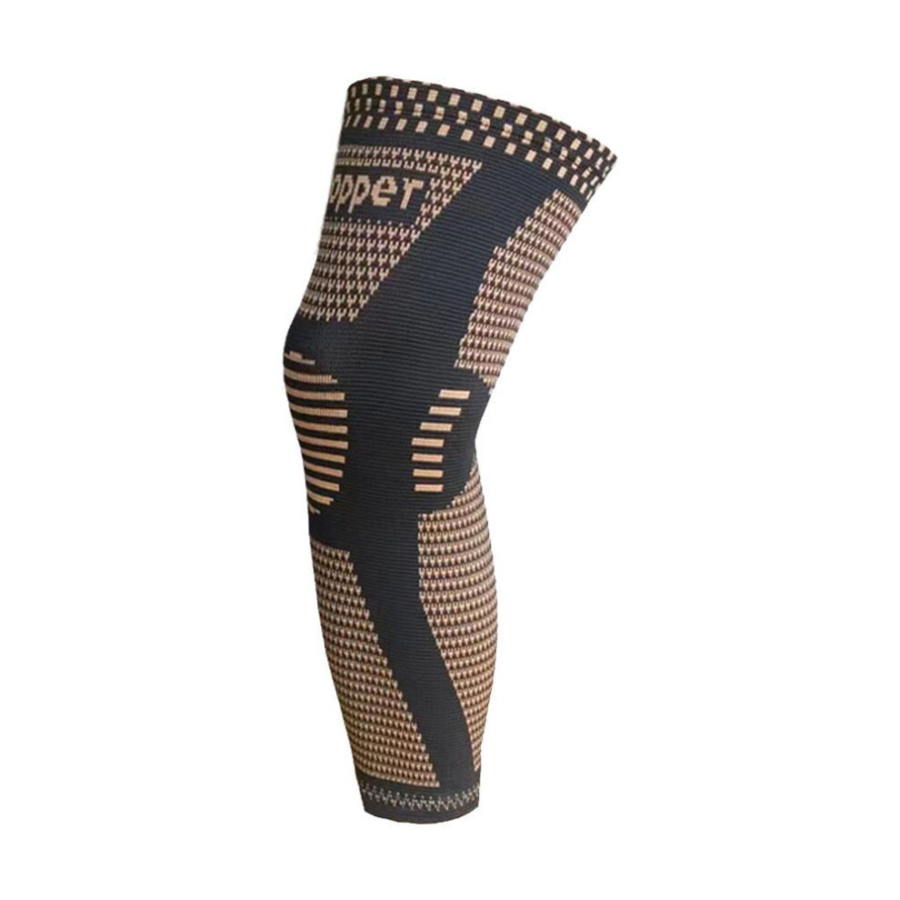 Copper-Nylon Knee Brace Support Sleeve